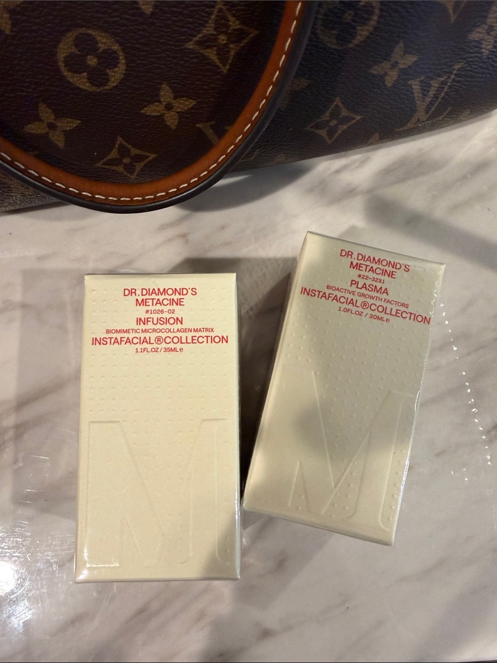 Dr. Diamond's Metacine Instafacial Collection Skincare Set - Ivory